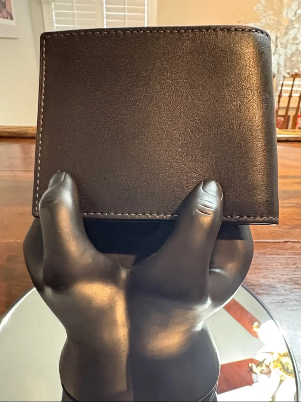 COACH Men’s Color Blocked Bi-fold Wallet - Picture 3 of 12